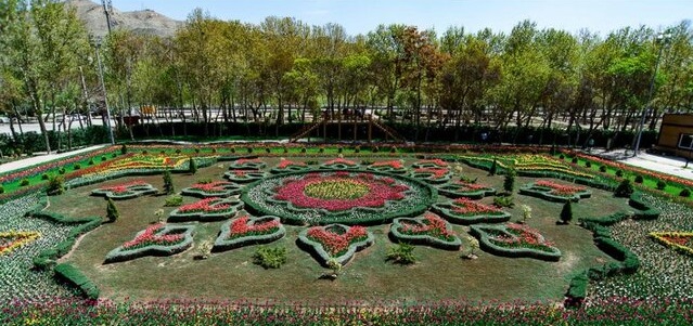 فرش گل خاورمیانه