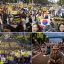 برگزاری تظاهرات مردم کره جنوبی در اعتراض به انتصاب یک متهم بعنوان وزیر دادگستری